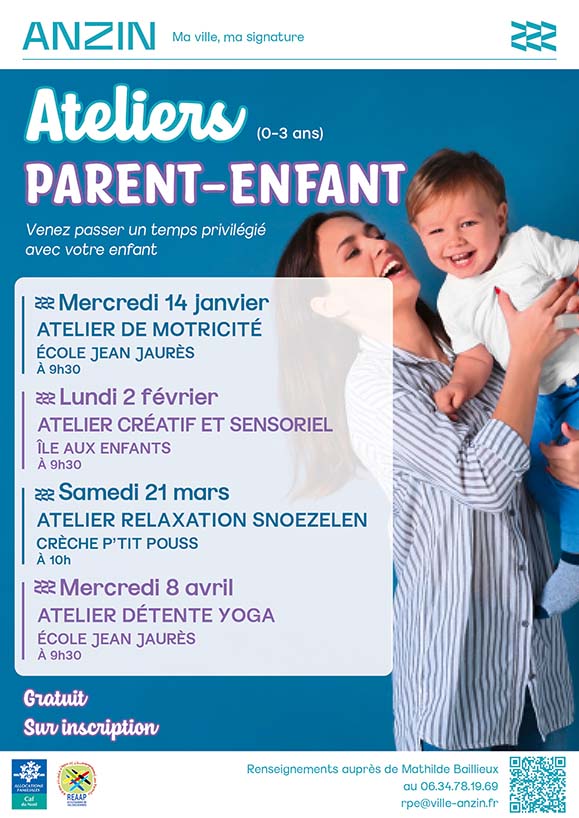 Atelier parent-enfant 0-3 ans
